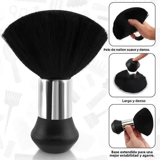 Kit profesional de peluquería Nexorretail con capa de corte, peines y sacapelos para salón de belleza.