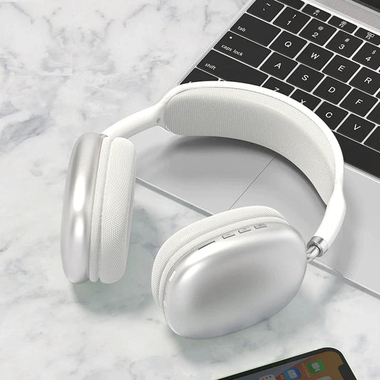 Auriculares inalámbricos Bluetooth P9 de Nexorretail con micrófono, cancelación de ruido, sonido estéreo y soporte TF para deportes y juegos