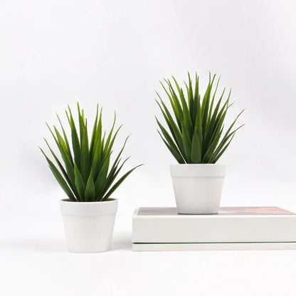 1 unidad de plantas en macetas de plantas de decoración del hogar de simulación, colocación de patio de jardín de vestíbulo de escritorio de oficina de negocios
