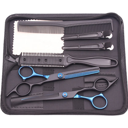 Tijeras de peluquería profesionales Nexorretail, set de acero japonés de 6.0 pulgadas para cortes precisos y estilizados