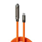 Cable de Carga Rápida Tipo C a Tipo C de 240W, con Soporte Plegable para Teléfono, para iPhone 17/16/15 y Cargador Samsung