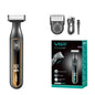 VGR rasuradora de hombre rasuradora barba hombre Afeitadora Profesional Afeitadora Portátil Recortadora de vello corporal IPX6 Resistente al agua Recortadora de barba Recargable Afeitadora eléctrica para hombres V-360