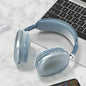 Auriculares Bluetooth inalámbricos Nexorretail P9 con micrófono, cancelación de ruido, sonido estéreo y soporte TF para deportes y juegos.