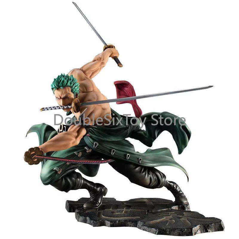 Una pieza Roronoa Zoro 2 style Combat ver. Colección de modelos de acción de Pvc, figuras de acrobacias de juguete sann · zenn · se · kai, figuritas de anime a la venta
