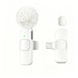 Micrófono Lavalier inalámbrico Nexorretail, micro de solapa tipo C, con diseño compacto y conectividad plug and play.