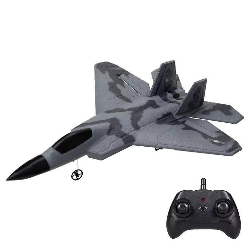 Dron de ala fija SU35 para niños, planeador de 2,4G, Avión de espuma para lanzar a mano, Control remoto eléctrico, Avión RC al aire libre, juguetes para niños F22