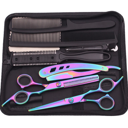 Tijeras de peluquería profesionales Nexorretail con hojas de acero japonés, set de 6.0 pulgadas para corte y acabado.
