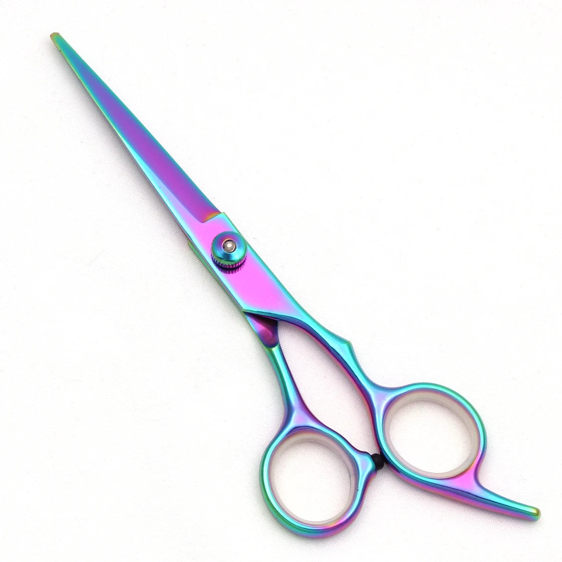Tijeras de Peluquería Japonesas de Acero Inoxidable, Tijeras de Corte de Pelo Moradas, Set de Tijeras de Entresacar para Barbería con Peine C1001