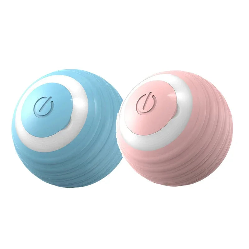 Bola giratoria para gatos, juguetes eléctricos interactivos con carga USB, juguete para gatos y perros, accesorios para mascotas, suministros para el hogar