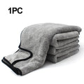Toalla de microfibra para lavado de coches, paño de limpieza de microfibra de primera calidad, superabsorbente, accesorios de secado de una sola vez, 100x40cm