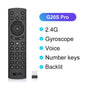 Control remoto por voz VONTAR G20S Pro de Nexorretail, mouse inalámbrico con giroscopio y funciones de reconocimiento de voz.