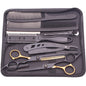 Tijeras de Peluquería Japonesas de Acero Inoxidable, Tijeras de Corte de Pelo Moradas, Set de Tijeras de Entresacar para Barbería con Peine C1001