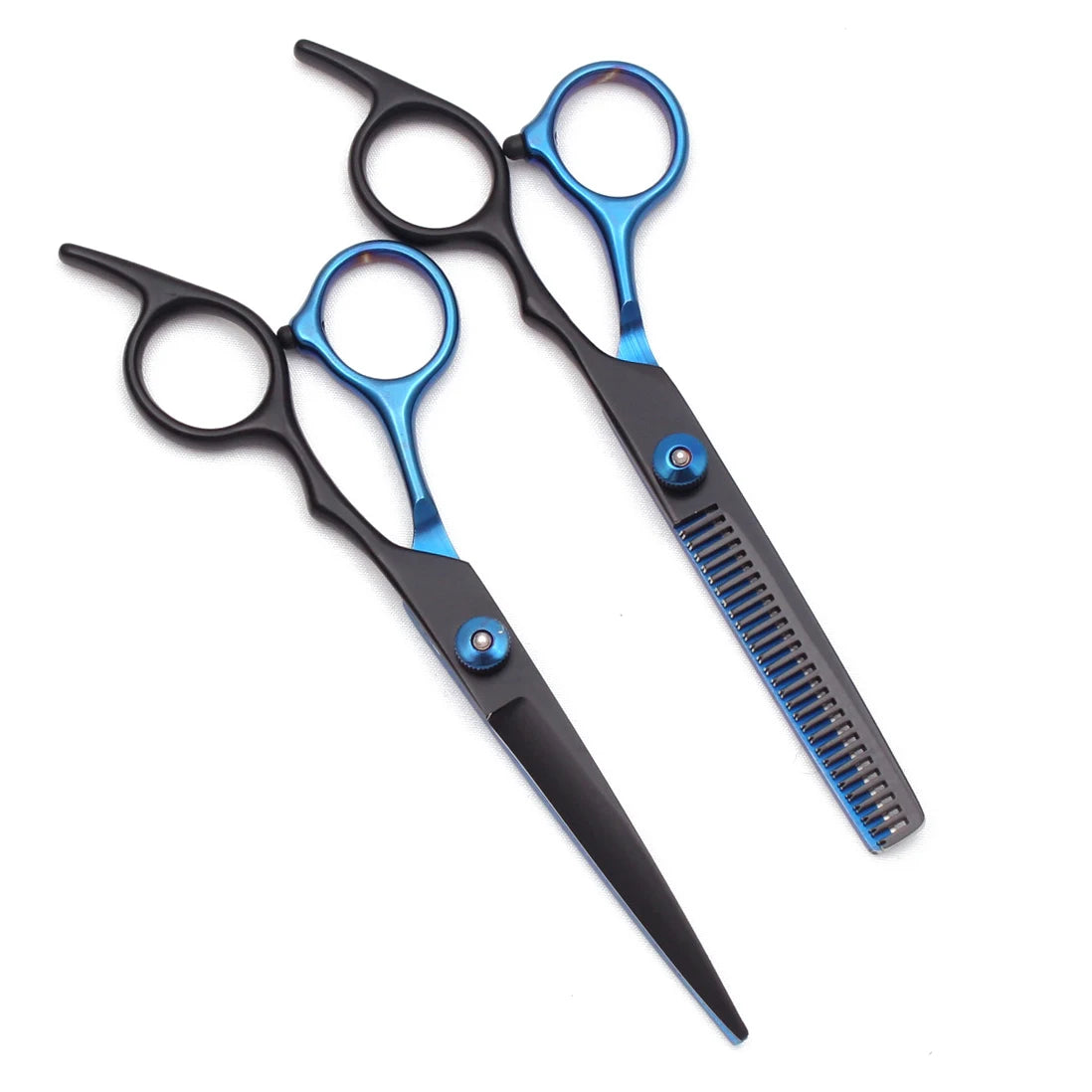 Tijeras de Peluquería Japonesas de Acero Inoxidable, Tijeras de Corte de Pelo Moradas, Set de Tijeras de Entresacar para Barbería con Peine C1001
