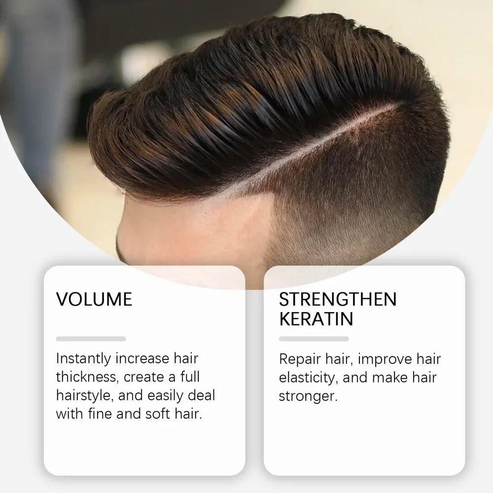 Polvo para peinar el cabello voluminizador: control de aceite, juego rápido, apto para bricolaje, sujeción duradera para hombres y mujeres, certificación, no irritante