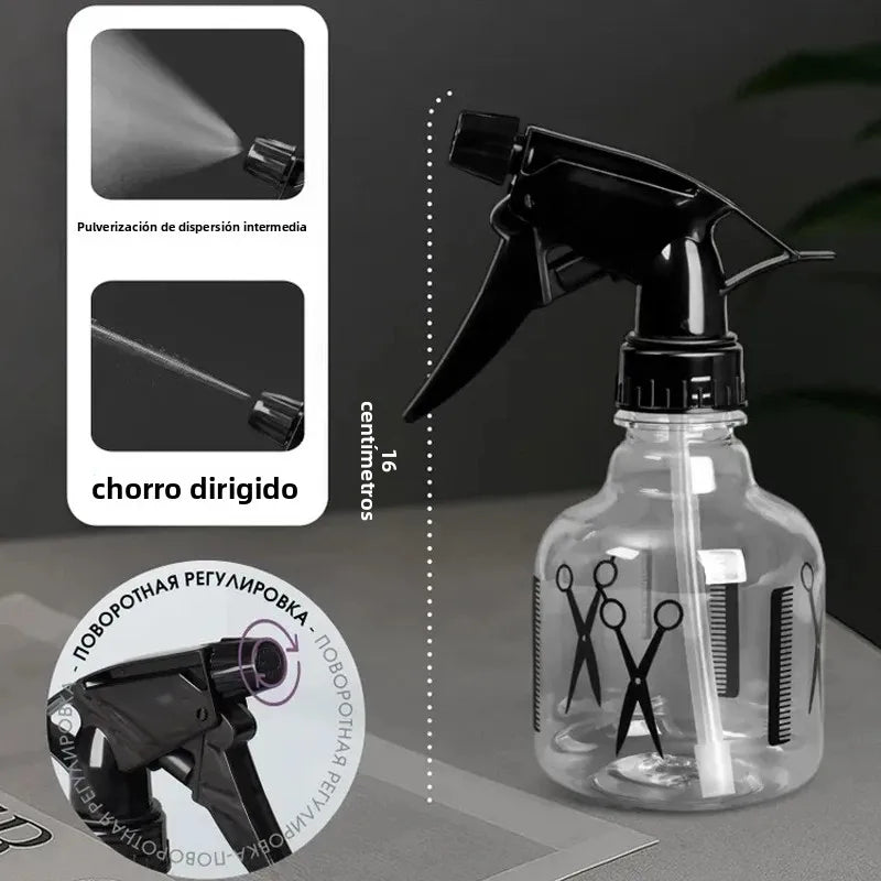 WANMEI-Juego de rociador de agua para peluquero, peluquero, plumero para el cuello, cepillo de limpieza, herramienta de Peinado profesional