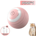Bola giratoria para gatos, juguetes eléctricos interactivos con carga USB, juguete para gatos y perros, accesorios para mascotas, suministros para el hogar