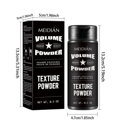 Polvo para peinar el cabello voluminizador: control de aceite, juego rápido, apto para bricolaje, sujeción duradera para hombres y mujeres, certificación, no irritante