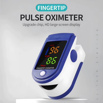 Termómetro infrarrojo Digital para la frente y el cuerpo, termómetros para la fiebre sin contacto o oxímetro de pulso de dedo portátil médico, oxígeno en sangre