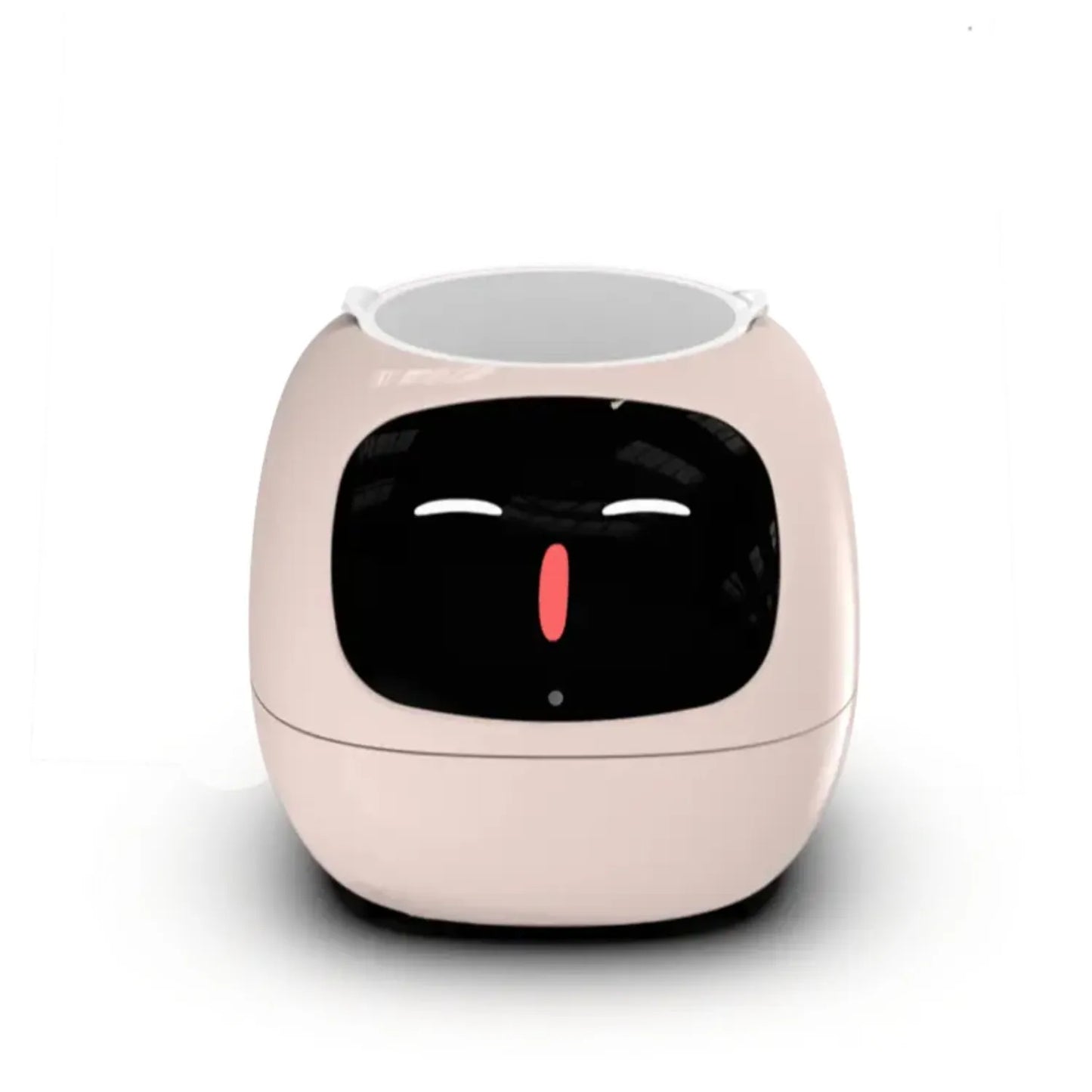 Maceta inteligente Nexorretail Ivy con IA y 49 expresiones animadas, decorativa y moderna para plantas en interiores.