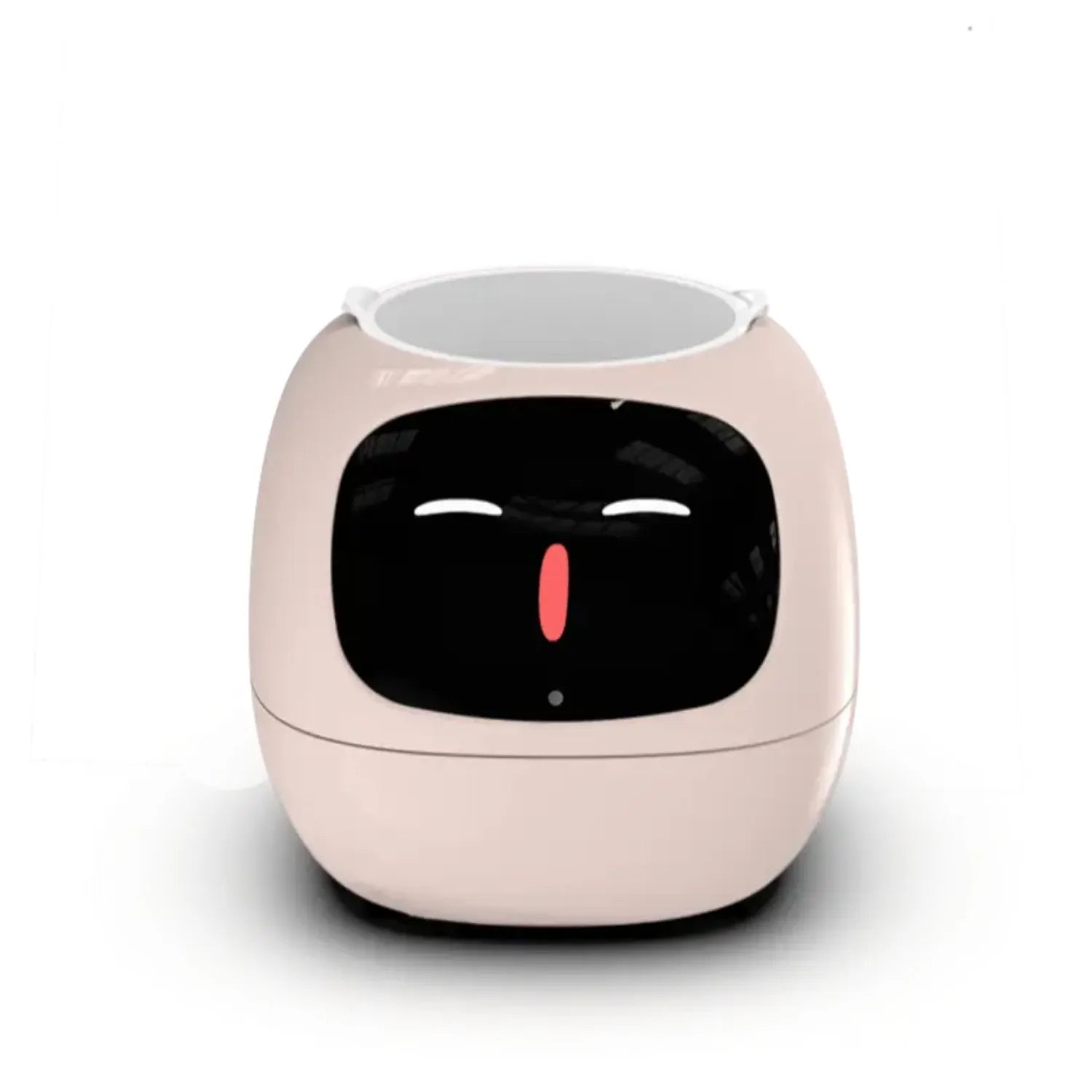 Maceta inteligente Nexorretail Ivy con IA y 49 expresiones animadas, decorativa y moderna para plantas en interiores.