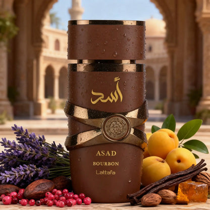 Lattaka-ASAD BOURBON 50ML-agua perfumada para hombres