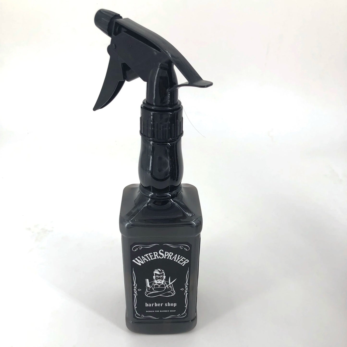 Botella pulverizadora de peluquería de 500ML/650ML, herramientas para el cabello de peluquero, rociador de agua, regadera con cabezal de aceite de whisky Retro
