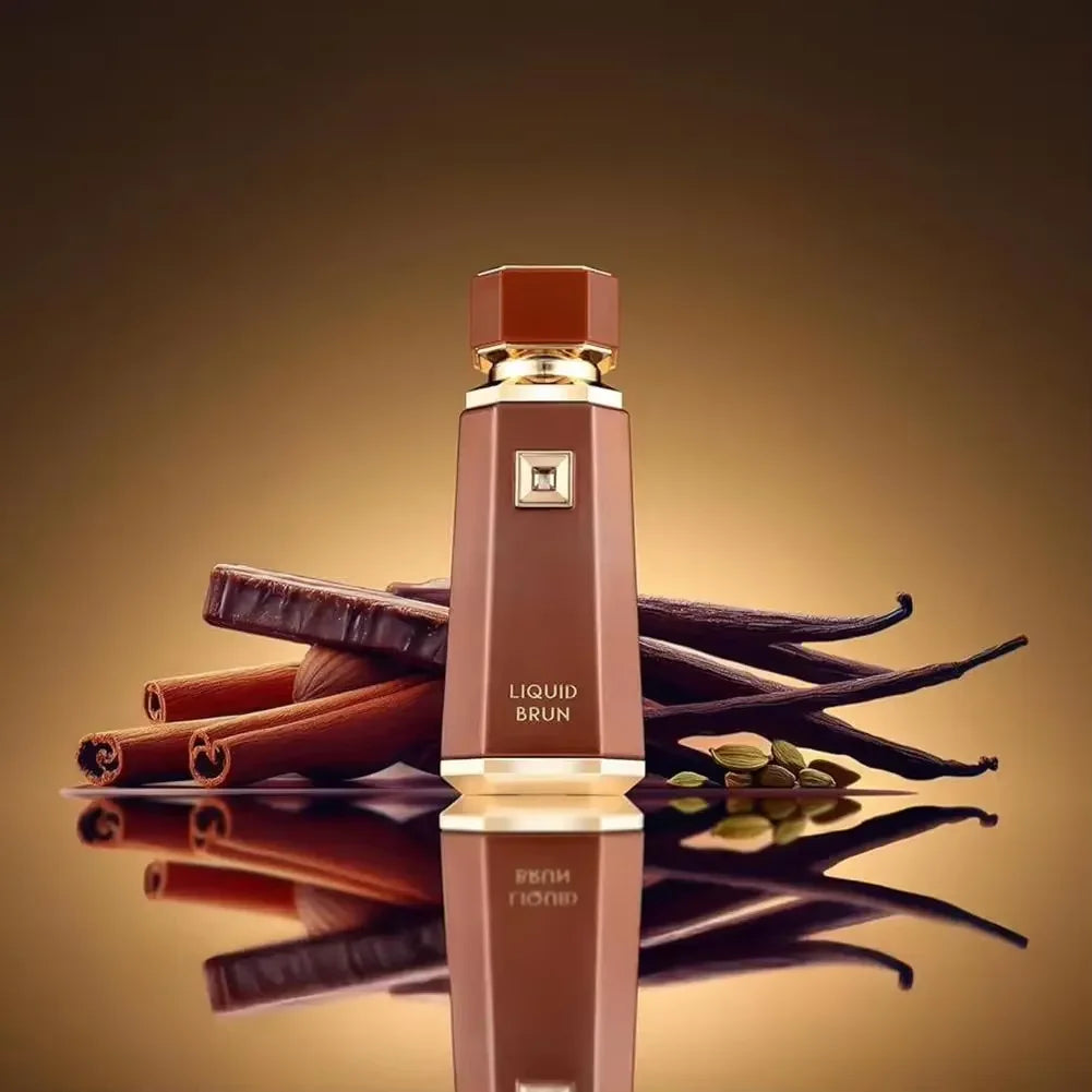 Perfume Árabe de Larga Duración, Líquido, Brun Cocoa Morado Azzure Aoud French Avenue, Fragancia Amaderada, Especiada, Vainilla, Perfume para Mujer
