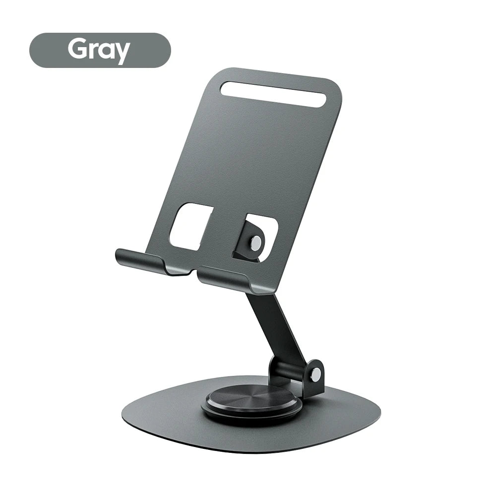 Olaf Mesa giratoria Soporte para teléfono celular Soporte de escritorio para iPad Samsung iPhone 15 14 13 Soporte móvil