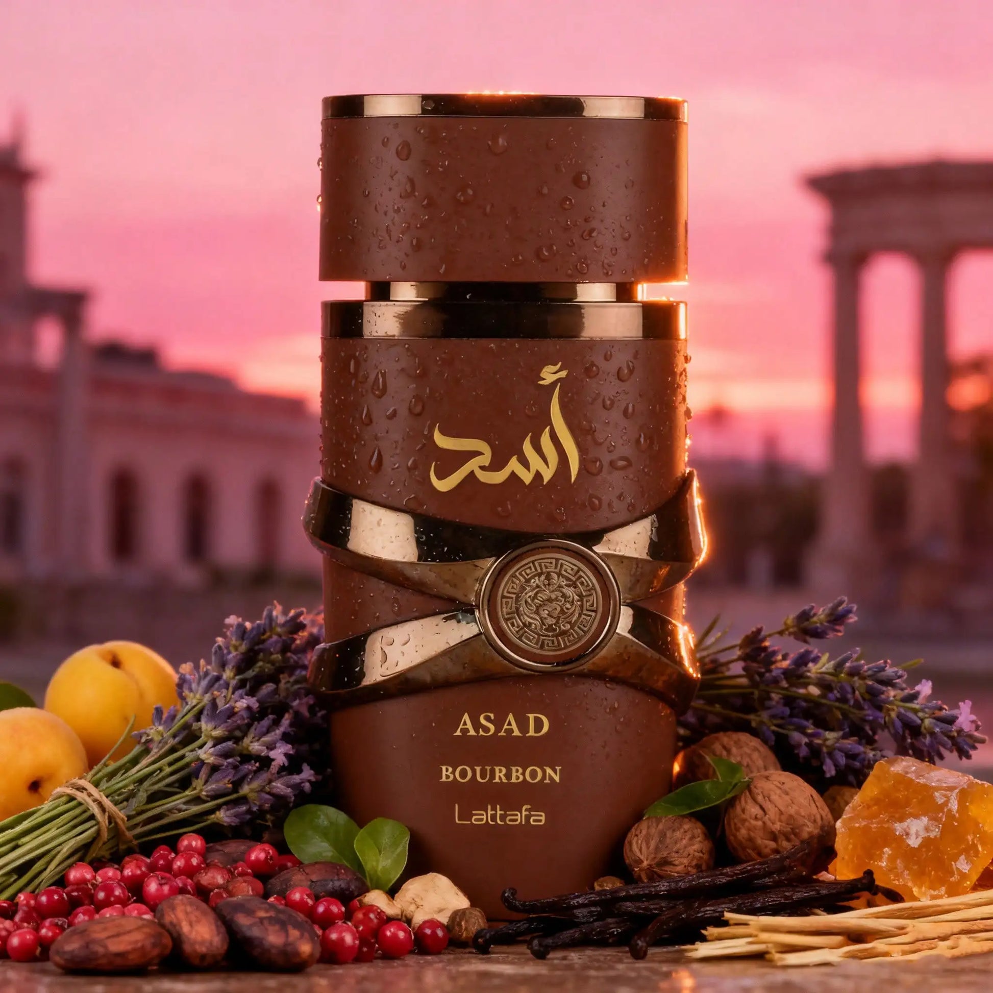 Lattaka-ASAD BOURBON 50ML-agua perfumada para hombres