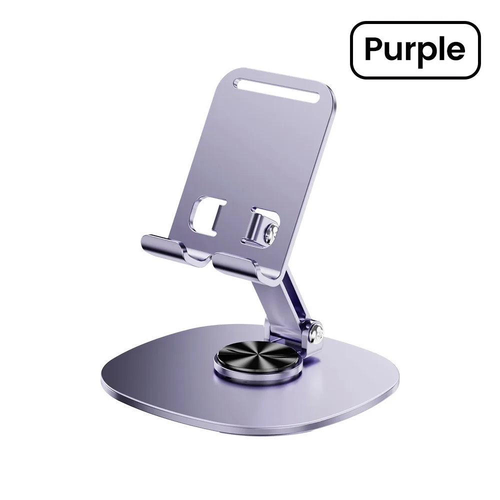Olaf Mesa giratoria Soporte para teléfono celular Soporte de escritorio para iPad Samsung iPhone 15 14 13 Soporte móvil