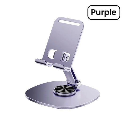 Olaf Mesa giratoria Soporte para teléfono celular Soporte de escritorio para iPad Samsung iPhone 15 14 13 Soporte móvil
