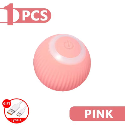 Pelota interactiva automática para gatos, Coche de juguete inteligente de Nexorretail, con movimiento y diversión para mascotas.