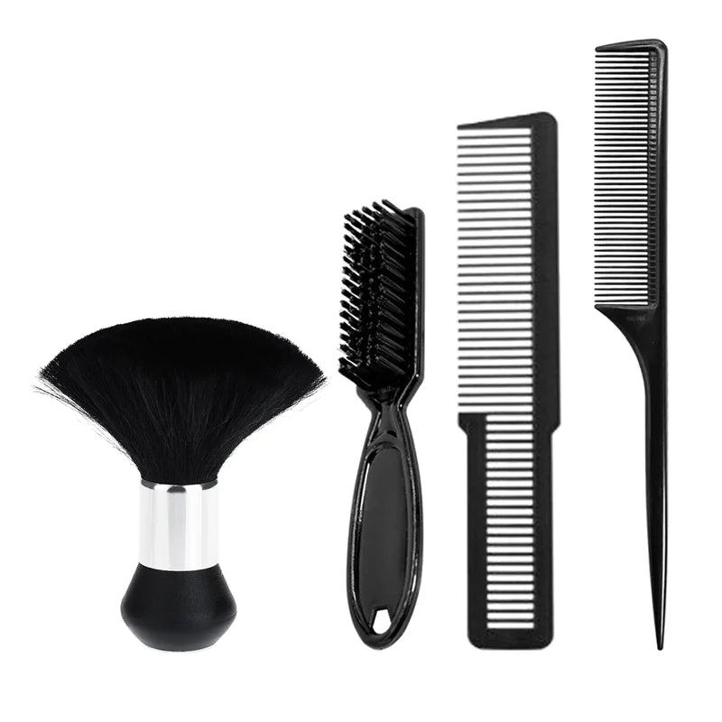 Kit profesional de peluquería Nexorretail con capa de corte, peines y sacapelos para salón de belleza, accesorios para peluquería.