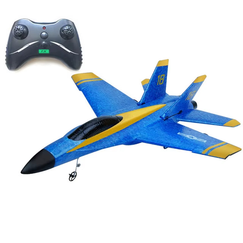 Dron de ala fija SU35 para niños, planeador de 2,4G, Avión de espuma para lanzar a mano, Control remoto eléctrico, Avión RC al aire libre, juguetes para niños F22
