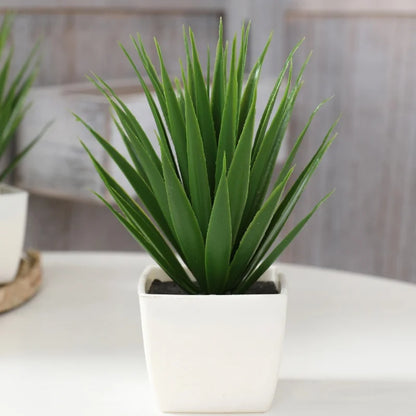 1 unidad de plantas en macetas de plantas de decoración del hogar de simulación, colocación de patio de jardín de vestíbulo de escritorio de oficina de negocios