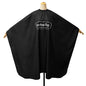 Peluquería negro corte de pelo de tela delantal de peluquería capa de corte de pelo vestido de peluquería abrigo accesorio de salón de barbería