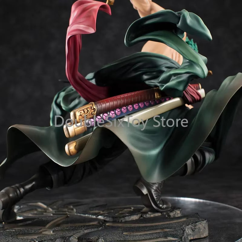 Una pieza Roronoa Zoro 2 style Combat ver. Colección de modelos de acción de Pvc, figuras de acrobacias de juguete sann · zenn · se · kai, figuritas de anime a la venta