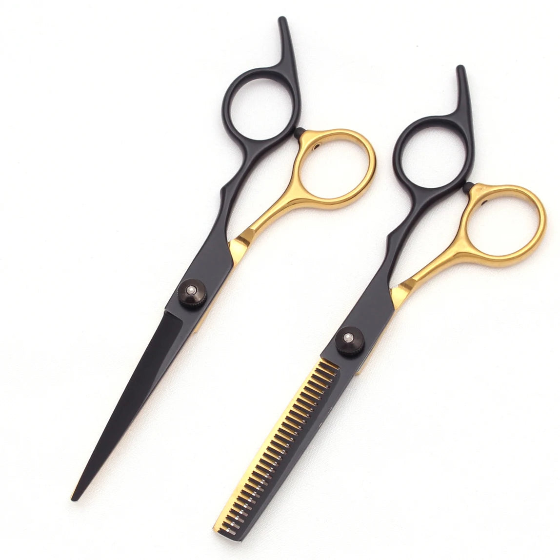 Tijeras de Peluquería Japonesas de Acero Inoxidable, Tijeras de Corte de Pelo Moradas, Set de Tijeras de Entresacar para Barbería con Peine C1001