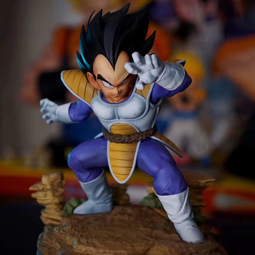 21 cm/8,27 pulgadas Dragon Ball Z Vegeta figura Vegeta figuras de acción estatua de Pvc colección modelo juguetes regalos