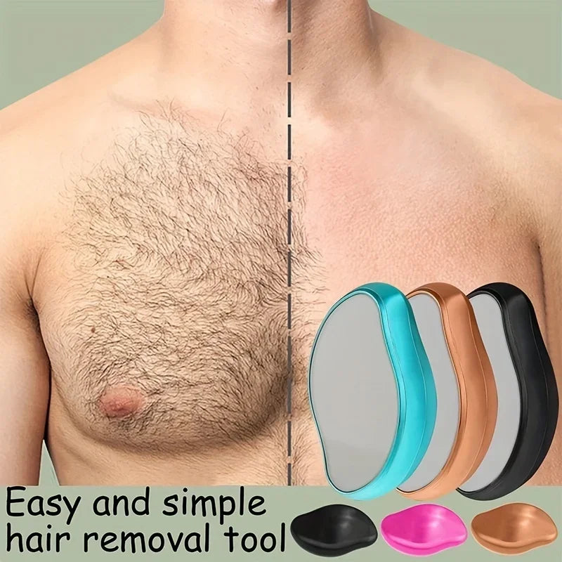 Borrador depiladora de pierna, depiladora de cristal, depilación física, eliminador de vidrio, depiladora indolora, limpieza reutilizable