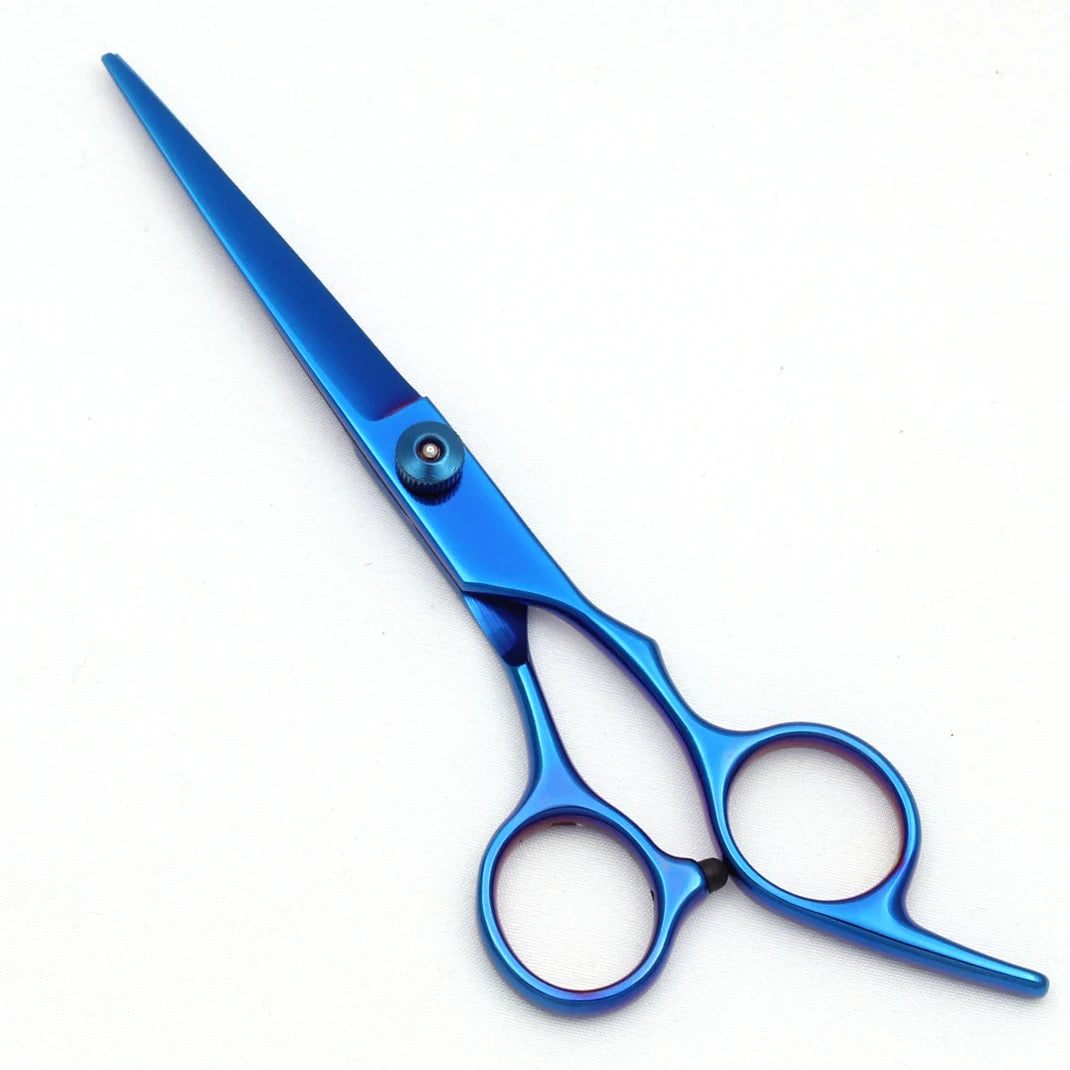 Tijeras de Peluquería Japonesas de Acero Inoxidable, Tijeras de Corte de Pelo Moradas, Set de Tijeras de Entresacar para Barbería con Peine C1001