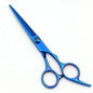 Tijeras de Peluquería Japonesas de Acero Inoxidable, Tijeras de Corte de Pelo Moradas, Set de Tijeras de Entresacar para Barbería con Peine C1001