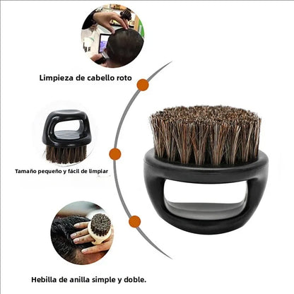 Set de barbería profesional Nexorretail con capa ajustable, peines y tijeras para estilistas y barberos.