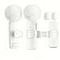 Micrófono lavalier inalámbrico Nexorretail tipo C, micro de solapa plug and play para grabación y transmisión de audio.
