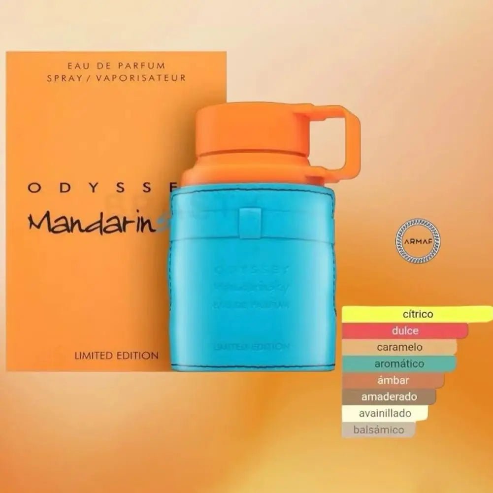 Perfume Armaf Odyssey de 100ml, fragancia oriental cítrica y especiada, elegante colonia de lujo para hombres y mujeres.