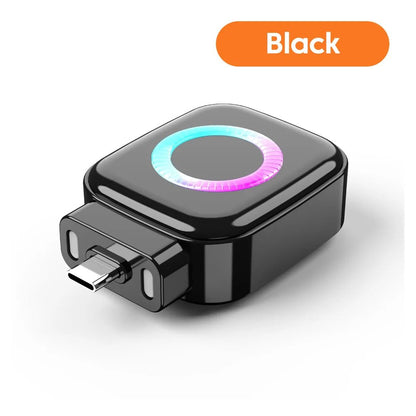 Cargador USB-C de carga rápida Nexorretail, adaptador de 140W con apagado automático y diseño compacto para teléfonos.
