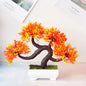 Bonsái artificial en maceta, árbol pequeño decorativo para hogar y jardín, planta decorativa de Nexorretail.