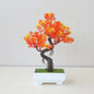 Bonsái artificial en maceta, árbol pequeño de decoración para hogar, planta decorativa de jardín zen y decoración de interior.