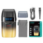 Máquina cortadora de pelo profesional eléctrica VGR Nexorretail en color verde, con recortadora para barbería y uso masculino.