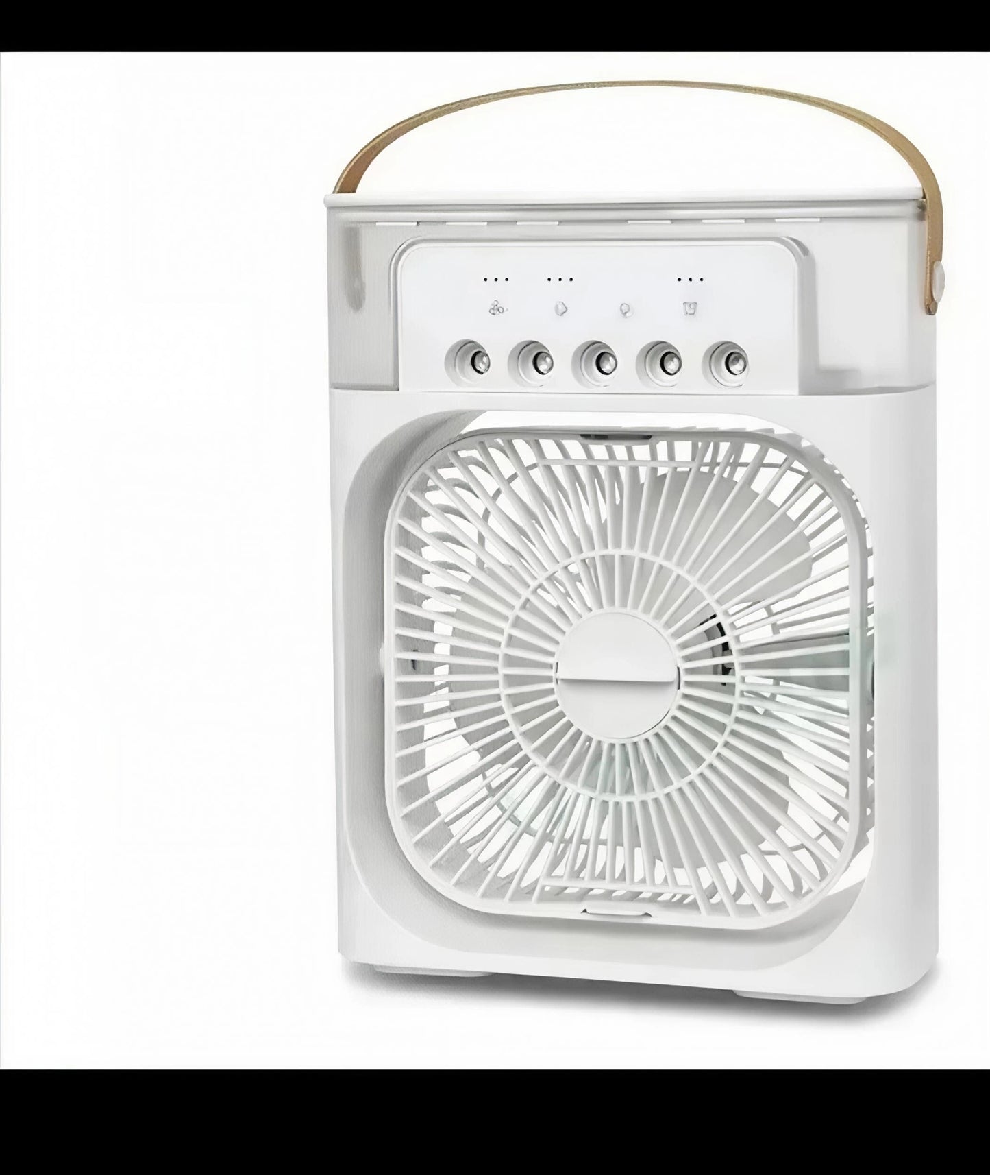 Mini Aire Acondicionado Portátil 3en1: Ventilador Humidificador LED